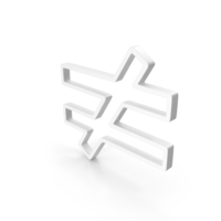 White Mathematical Inequality Outline Icon PNG & PSD Images