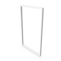 White Rectangular Box Outline Icon PNG & PSD Images