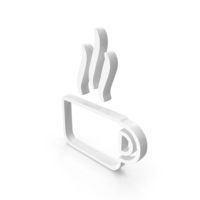 White Tea Cup Outline Icon PNG & PSD Images