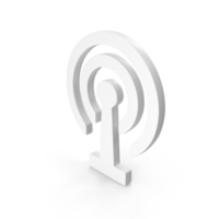 White Tower Signal Icon PNG & PSD Images