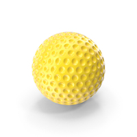 Yellow Golf Ball PNG & PSD Images
