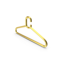 Golden Shirt Hanger PNG & PSD Images