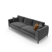 Sofa (Black) PNG & PSD Images