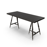 Garris Desk Black PNG & PSD Images