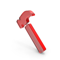 Hammer Icon Glass PNG & PSD Images