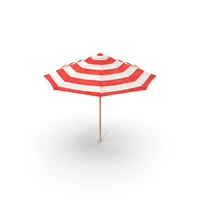 Umbrella Red White PNG & PSD Images