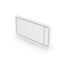 White Ticket PNG & PSD Images