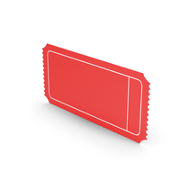 Red Ticket PNG & PSD Images