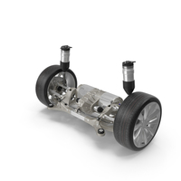 Electric Car Chassis Suspension PNG & PSD Images