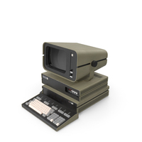 DVK-2 Retro Computer Turned Off PNG & PSD Images