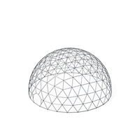 Hemisphere Geodesic Metal Construction PNG & PSD Images