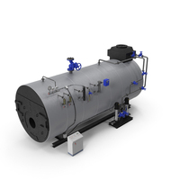 Industrial Horizontal Boiler PNG & PSD Images