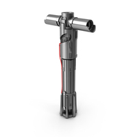 Kylo Rens Crossguard Lightsaber Off PNG & PSD Images