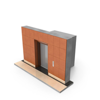 Modern Elevator with Interior PNG & PSD Images