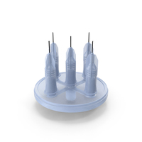 Multi Injector 5 Needles Circular Transparent PNG & PSD Images