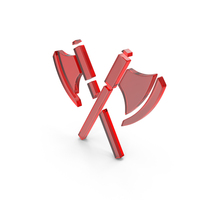 Axes Icon Glass PNG & PSD Images
