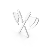 Axes Icon White PNG & PSD Images