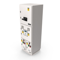 Standalone Industrial Electrical Control Panel PNG & PSD Images