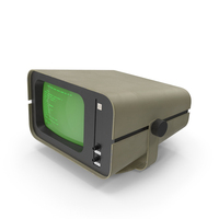 Vintage DVK-2 Computer Monitor PNG & PSD Images