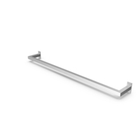 Wall Mounted Cloth Rack Silver PNG & PSD Images