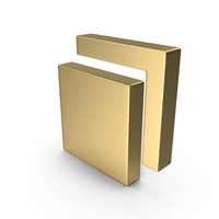 Layer Icon Gold PNG & PSD Images