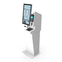 Hotel Self Check-In Kiosk PNG & PSD Images