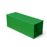 Shipping Container Green PNG & PSD Images