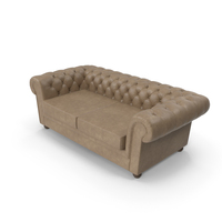 Chesterfield Leather Sofa PNG & PSD Images