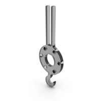 Crane Hook Icon Glass PNG & PSD Images