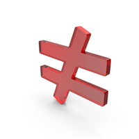 Glass Mathematical Inequality Icon PNG & PSD Images