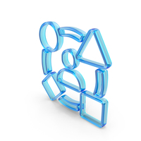 Glass Diversity Outline Icon PNG & PSD Images