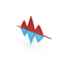 Glass Soundwave Icon PNG & PSD Images