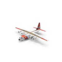 US Coast Guard HC-130J PNG & PSD Images