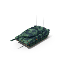 Swedish Stridsvagn 122 Main Battle Tank PNG & PSD Images