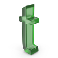 Green Plastic English Letter T PNG & PSD Images