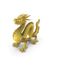 Chinese Dragon Statue PNG & PSD Images