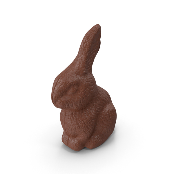 Chocolate Easter Bunny PNG & PSD Images