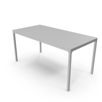 Modern Minimalist Rectangular Dining Table PNG & PSD Images
