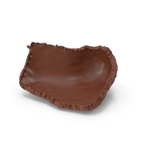 Small Piece of Chocolate Bunny Tail PNG & PSD Images