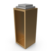 Trophy Stand Bronze And Silver PNG & PSD Images