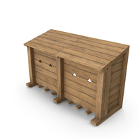 Castle Wooden Hoarding PNG & PSD Images