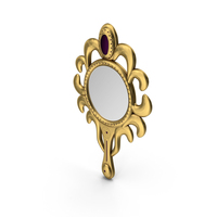 Designer Hand Mirror PNG & PSD Images