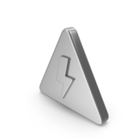 Silver Lightning Icon PNG & PSD Images