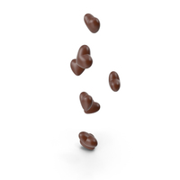 Chocolate Hearts PNG & PSD Images