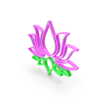 Lotus Flower Outline Icon PNG & PSD Images