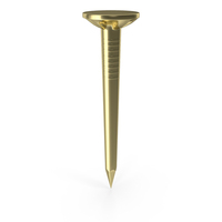 Golden Nail PNG & PSD Images