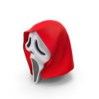 Ghostface Mask with Hood PNG & PSD Images