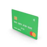 Green Credit Card PNG & PSD Images