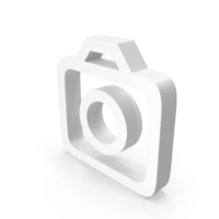 Camera Icon White PNG & PSD Images
