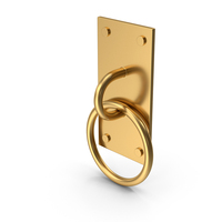 Gold Hitching Post Ring PNG & PSD Images
